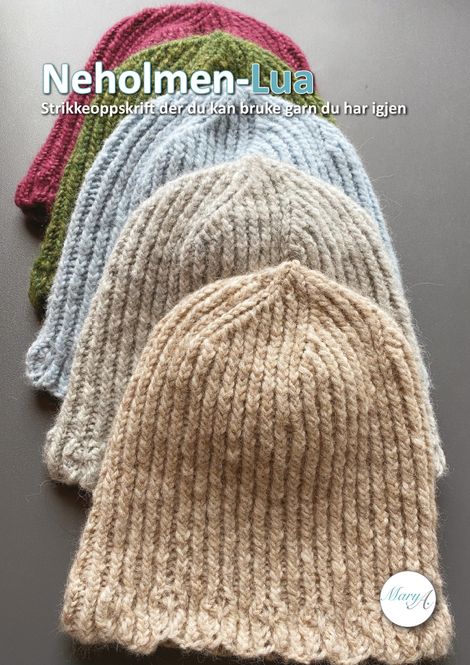 Hovedbilde Neholmen-Lua, strikkeoppskrift