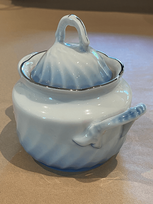 Hovedbilde Porsgrund Porselen, Bogstad, Sukkerskål m/lokk, ...