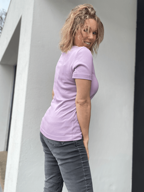4301 T-Skjorte, Violet Ice, Bomull