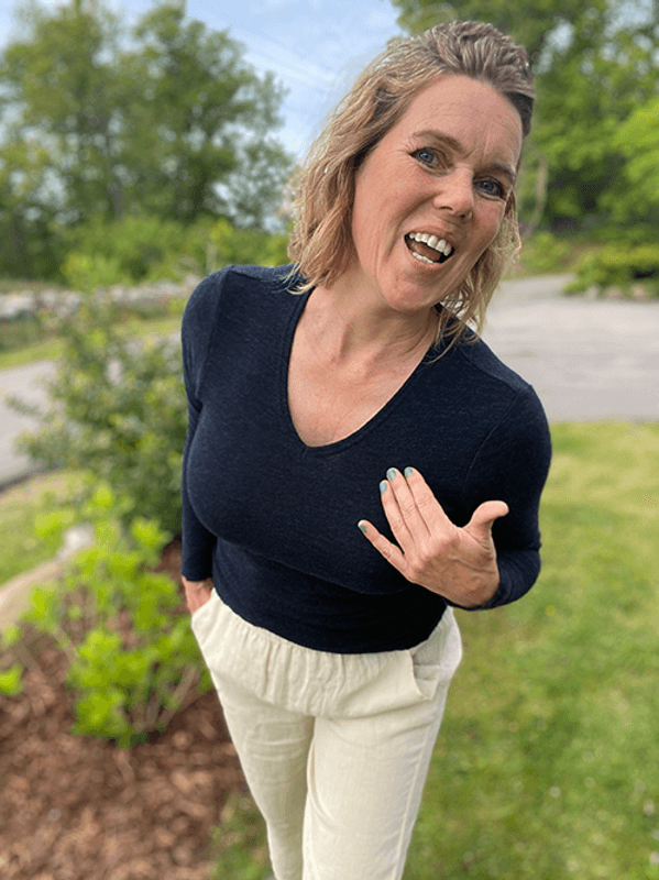 4004 T-Genser V, Midnight Blue Melange, Merino