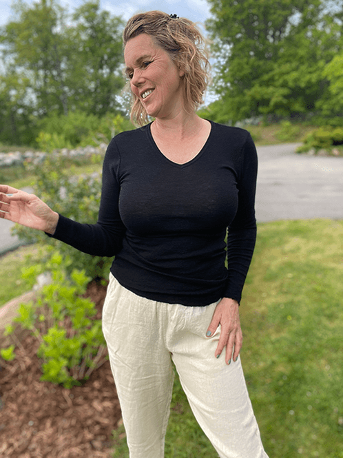 Hovedbilde 4004 T-Genser V, Black, Merino