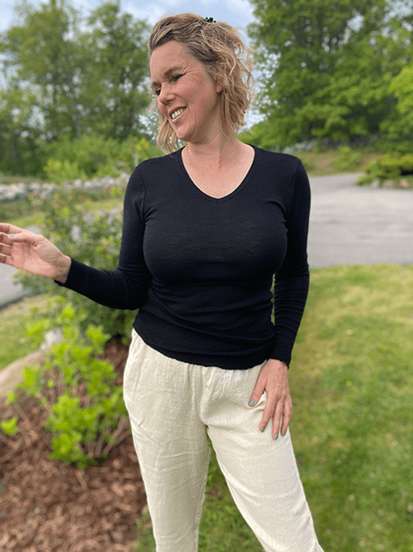 4004 T-Genser V, Black, Merino