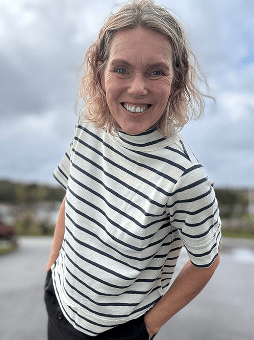 Hovedbilde 4070 T-Skjorte Raw Edges, Raw White / Asphalt, ...