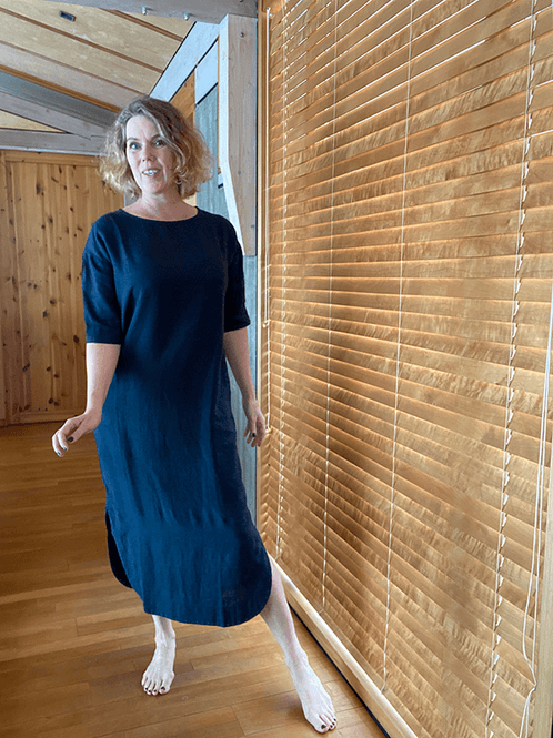 Hovedbilde 12005 Kjole, Midnight Blue, Lin Tynn