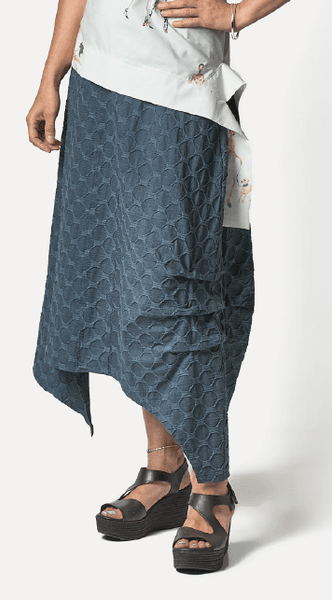 Hovedbilde PreOrder: 3032 Skjørt, Bubble, Bomull, Blå