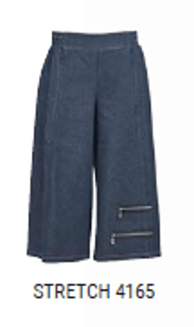 Hovedbilde 4165 Bukse Denim Stretch, Blue, Bomull