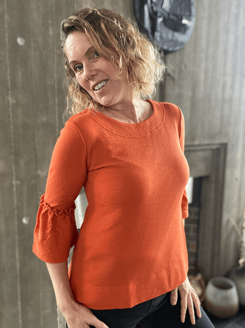 Hovedbilde 4060 Genser, Soft Orange, Merino