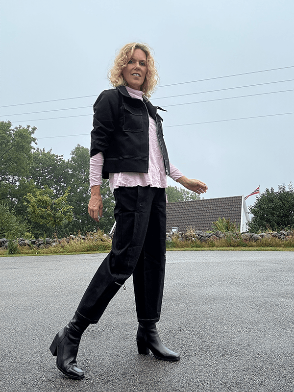 4167 Bukse Stretch, Ballong, Black, Bomull