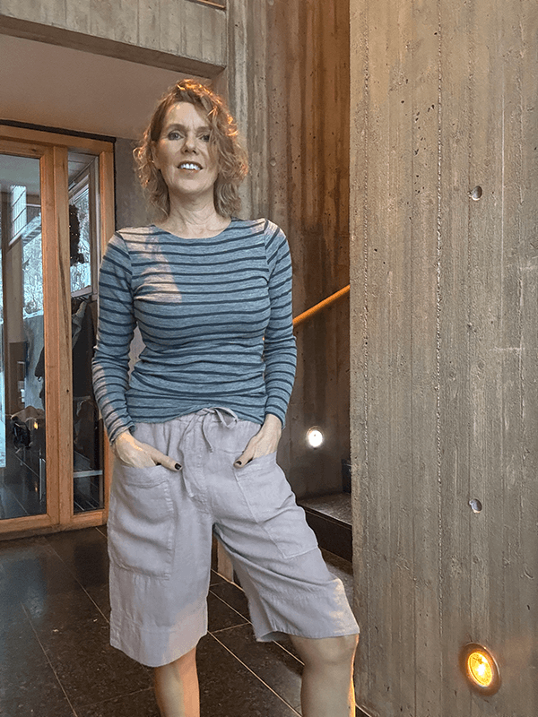 11030 Shorts, Blush, Lin