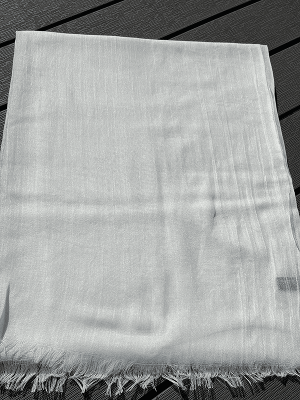 Ulrikke Skjerf, Pearl White, Bomull / Modal