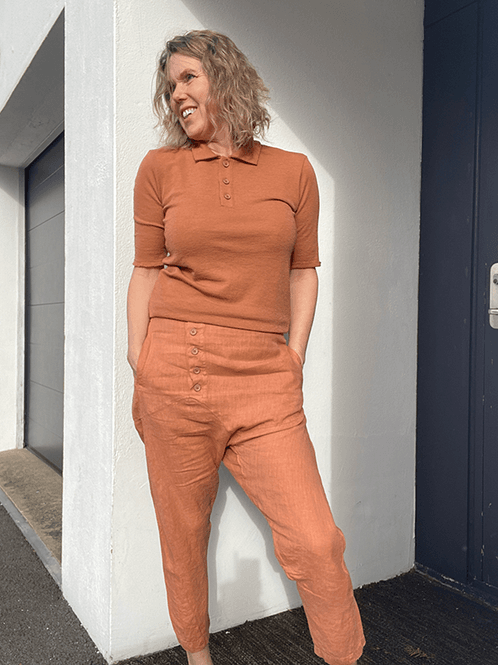 Hovedbilde 11023 SailorPants, Pecan Brown, Lin