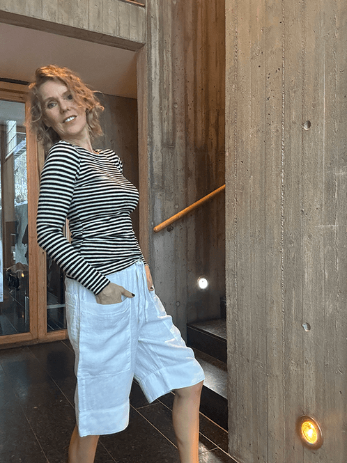 Hovedbilde 11030 Shorts, White, Lin