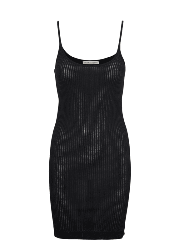 Elena UnderKjole, Silke, Black