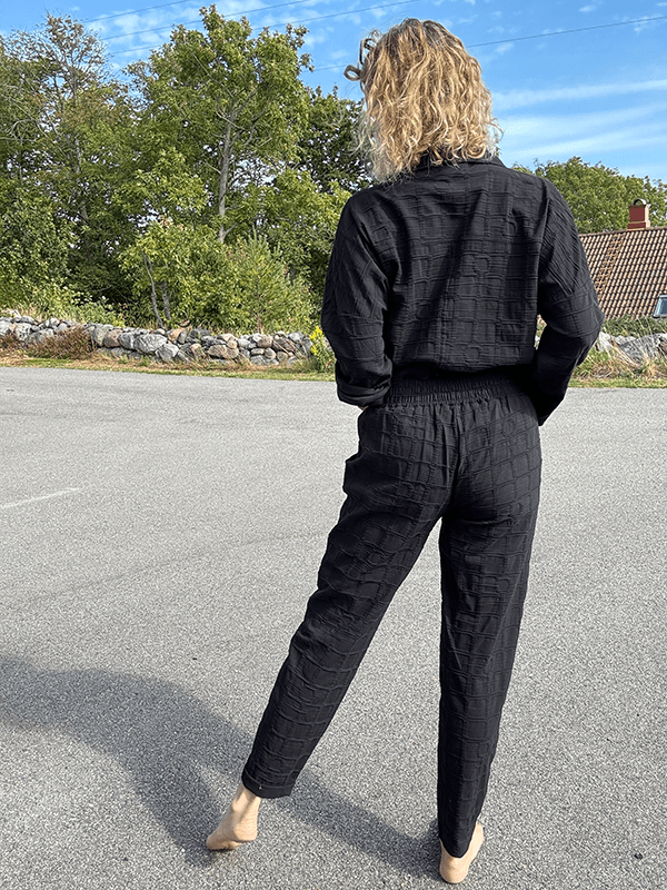 PreOrder: 4173 Bukse Smal, m eller u Glidelåsdetaljer, Bubble