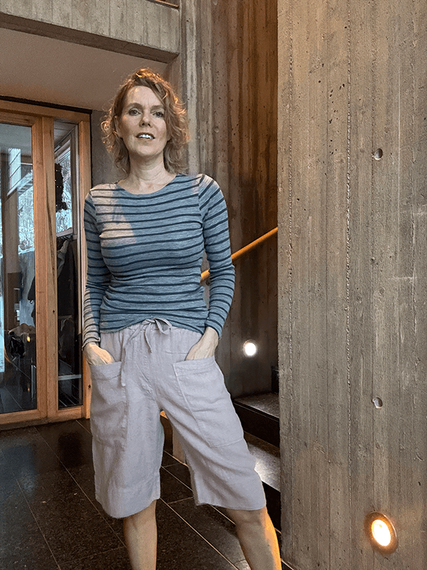 11030 Shorts, Blush, Lin