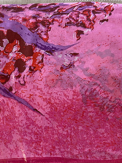 Hovedbilde SilkeSkjerf 50cm, Rosa Lykke