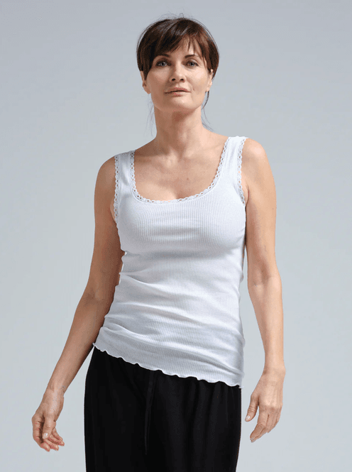Hovedbilde Donna Tank Top, Bomull, White
