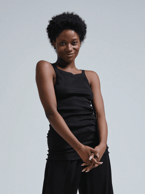 Hovedbilde Silky Daze Singlet, Silke, Black