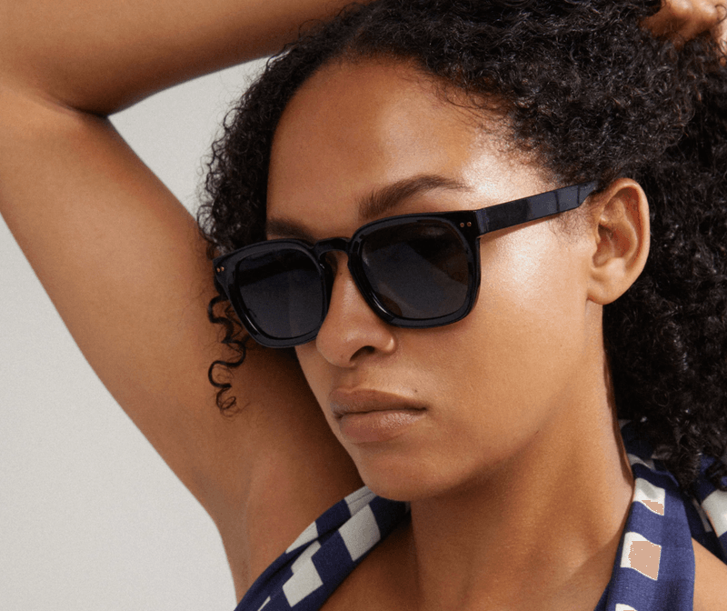 Elettra Solbriller, Sort