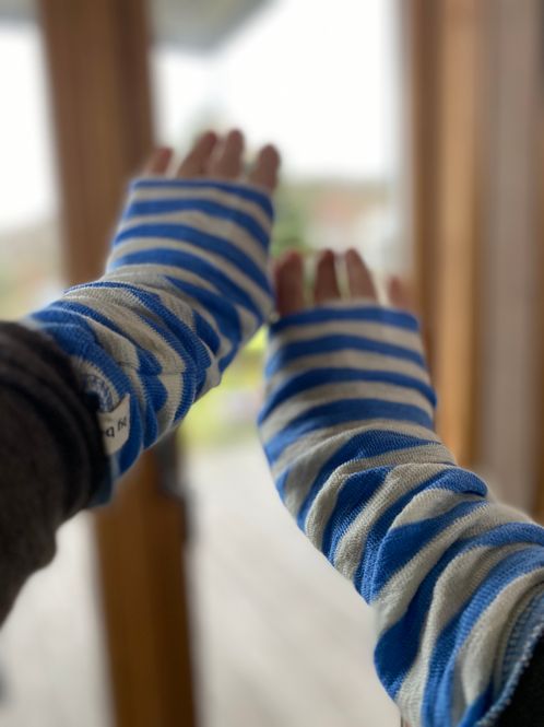 Hovedbilde 1014 Pulser, Milky Blue / Raw White, Merino