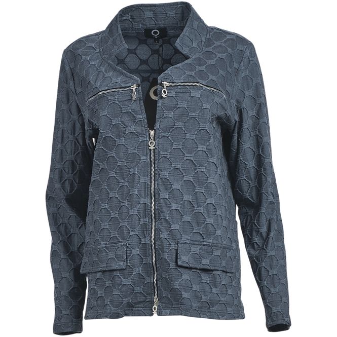 Hovedbilde 2115 JakkeTopp, Bubble, Blå, Bomull