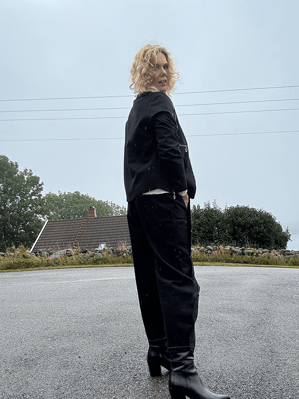 4167 Bukse Stretch, Ballong, Black, Bomull