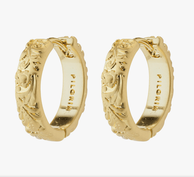 Hovedbilde ELFRIDA resirkulert hoop, Gullbelagt