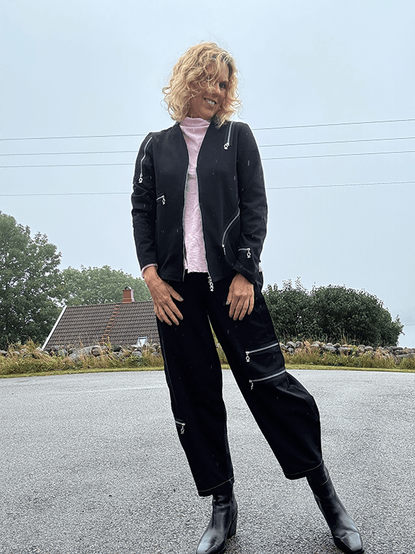 4167 Bukse Stretch, Ballong, Black, Bomull