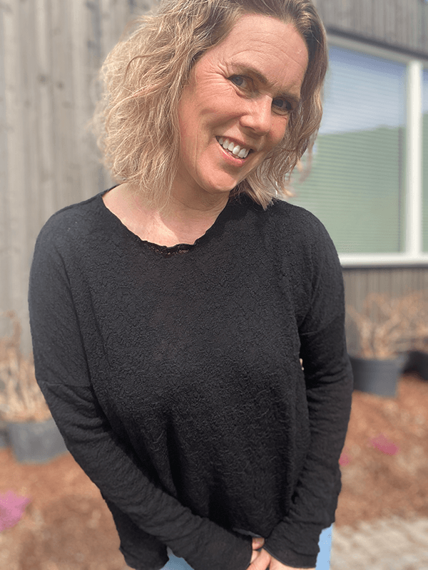 4504 Genser, Black, Bubble Wool