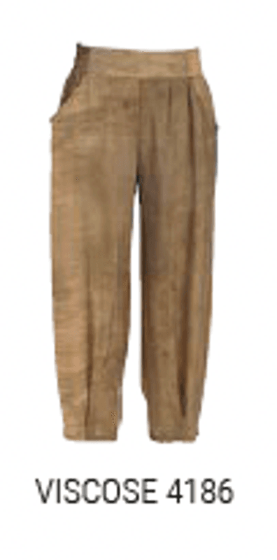 PreOrder: 4186 Bukse Smal, Viscose