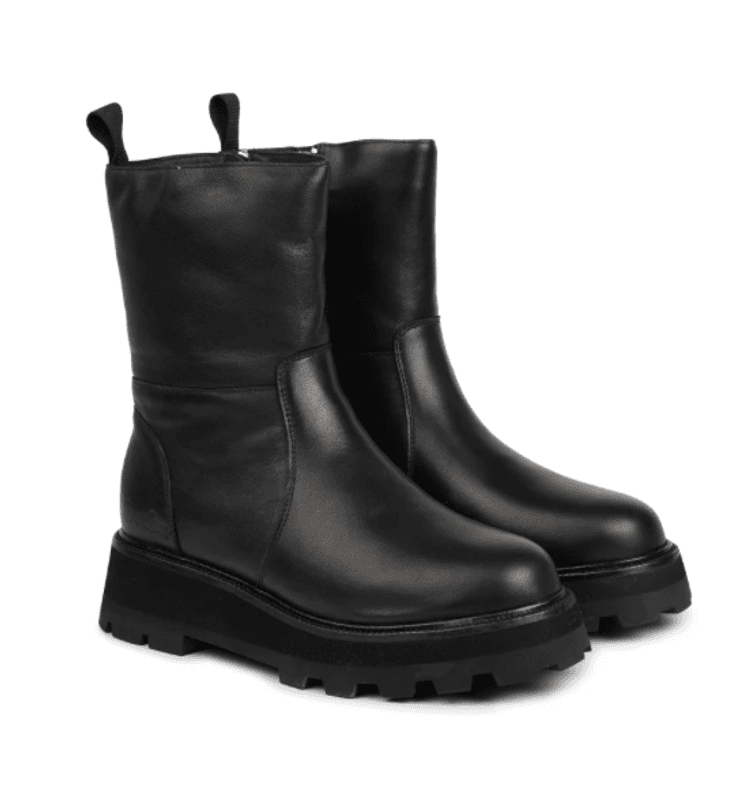 Ushba Boots, Skinn, Black